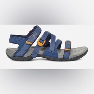 Teva Woman’s Ascona Sport Webb Strappy Blue Sandal Size 7